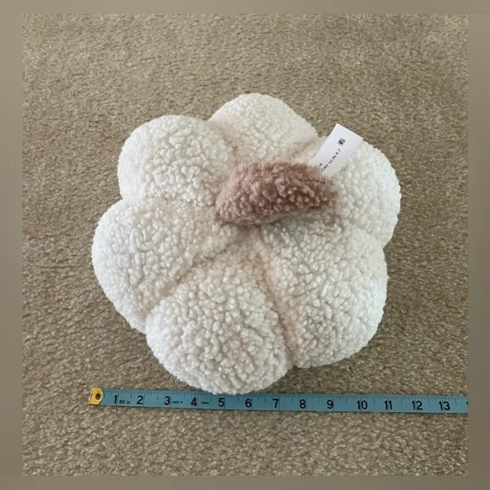 New - Sherpa Pumpkin - Halloween - Thanksgiving - Fall Decor